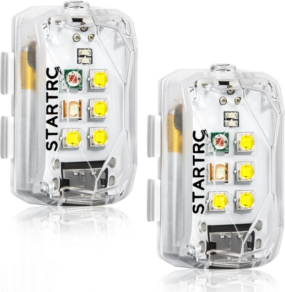 STARTRC Drone Strobe Light, FAA Night Flying Anti Collision Light, 2PC