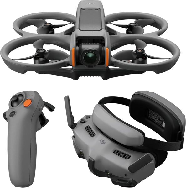 DJI Avata 2 Fly More Combo (1 Battery), FPV Drone With Camera 4K